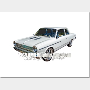 1964 AMC Rambler American 330 2 Door Hardtop Posters and Art